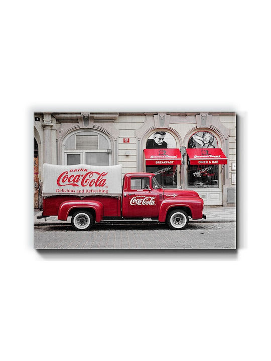 Walls Coca Cola Gemälde auf Segeltuch 50x40cm