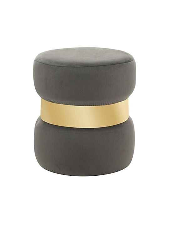 Stool For Living Room Upholstered with Velvet L...