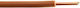 Redled Power Cord Type NYA with Cable Properties 1x2.5mm² in Brown Colour 100m