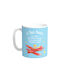 Enesco Κούπα Κεραμική Μπλε 300ml