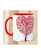 Ceramic Cup Red 325ml