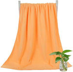 Beach Towel Orange 180x100cm.