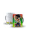 Rock Deal Michael Jackson Чаша Керамична Многоцветна 325ml