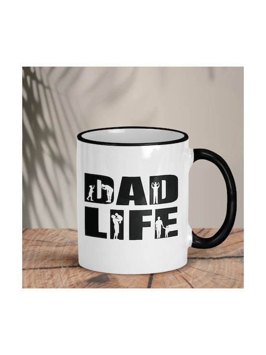 Dad Life Tasse Keramik White/Black 2961864 1Stück