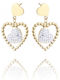 ecarla Earrings made of Steel Gold Plated
