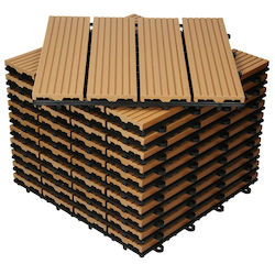 ECD Germany Terrassendiele für Gartenboden aus ...