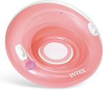 Intex Sit n Lounge Inflatable Floating Ring with Handles Pink 119cm