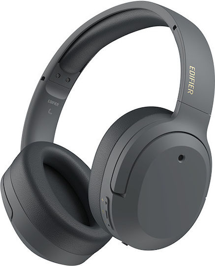 Edifier W820NB Plus Bluetooth Wireless Over Ear Headphones with 49 hours of Operation and Quick Charge Gray
