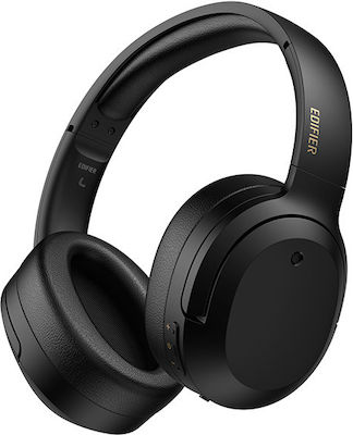 Edifier W820NB Plus Wireless/Wired Over Ear Headphones with 49 hours of Operation and Quick Charge Blacα