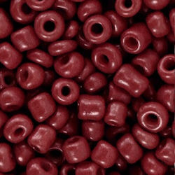 seed Χάντρα Χειροτεχνίας σε Κόκκινο χρώμα 4mm 10gr