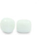 Glass Craft Beads White 10pcs