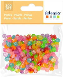 Artemio Plastice Mărgele Artizanale Multicolore 300buc 7mm