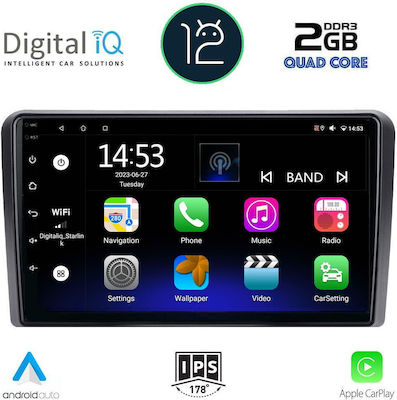 Digital IQ Ηχοσύστημα Αυτοκινήτου για Opel (Bluetooth/AUX/WiFi/GPS) με Οθόνη Αφής 9"