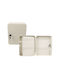 Krausmann Wall Key Holder Metallic 48 positions with Lock 20x7.5x25cm