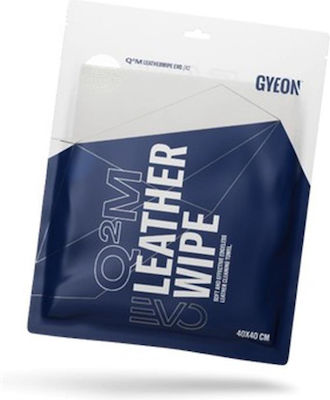 Gyeon Q2M Leatherwipe Evo Mikrofasertücher Reinigung für Polstermöbel - Leder Auto 2Stück