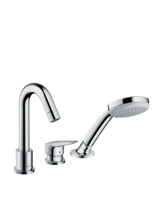 Hansgrohe Logis Mixing Bathtub Shower Faucet Silver