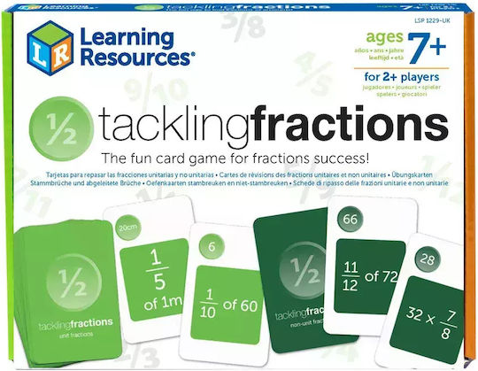 Learning Resources Κλάσματα Εκπαιδευτικό Παιχνίδι Γνώσεων για 7+ Ετών