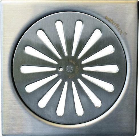 PoolStar Pop Up Stainless Steel Rack Floor with Diameter 10mm Silver
