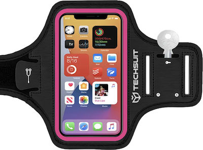 Techsuit Sports Arm Band up to 6.8" Pink