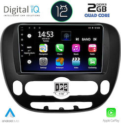 Digital IQ Car-Audiosystem für Kia Seele 2014> (Bluetooth/USB/WiFi/GPS/Apple-Carplay) mit Touchscreen 9"