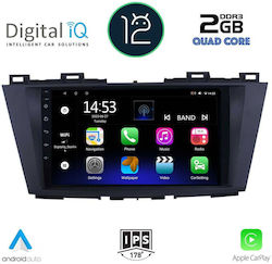 Digital IQ Car-Audiosystem für Mazda 5 2011> (Bluetooth/WiFi/GPS/Apple-Carplay) mit Touchscreen 9"