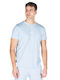 District75 Men's Short Sleeve T-shirt Light Blue