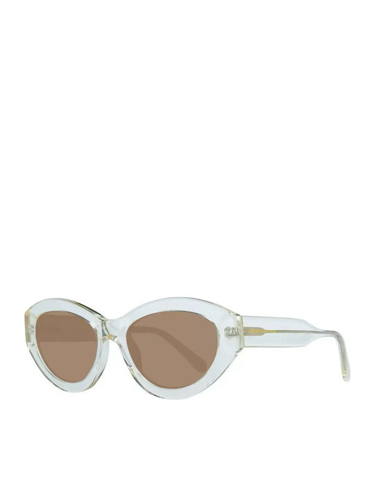 Benetton Women's Sunglasses with Transparent Pl...