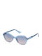 Guess Women's Sunglasses with Blue Plastic Frame and Blue Gradient Lens GU9239 92W