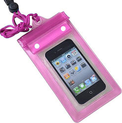 Sock & Pouch up to 7" Pink