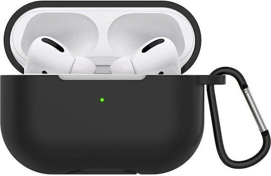 Husă cu cârlig în culoarea Negru pentru Apple AirPods Pro 2