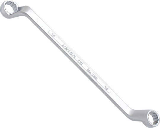 Unior Double Polygon Wrench Bent 14x17mm
