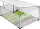 ECD Germany 390001926 Mini Seed Propagator with Aluminum Frame 1x0.6x0.4m