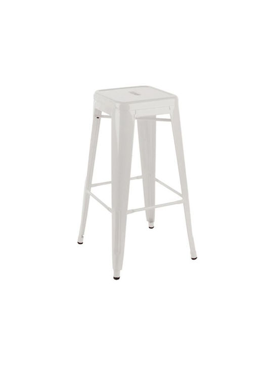 Relix Metallic Garden for Bar Stool White 43x43...