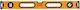 Coofix CFH-E02004-100 Spirit Level Aluminum 100cm with 3 Eyes