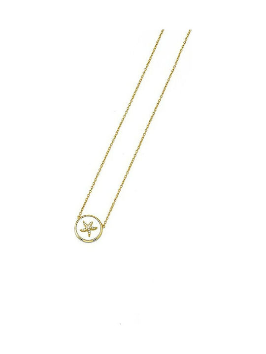 Silver Union Charm mit Design Stern aus Vergoldet Silber