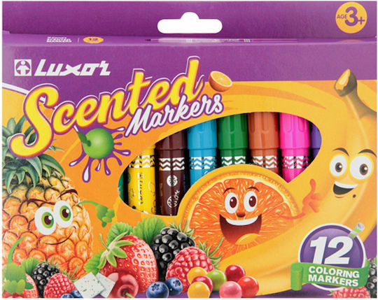 Luxor Aromatische Zeichenmarker Set 12Stück