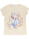 Kinder-T-Shirt Beige Frozen