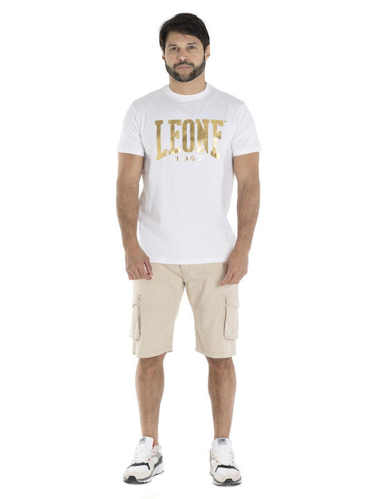 Leone 1947 Ανδρική Βερμούδα Cargo Μπεζ