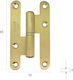Amig Brass Door Hinge Lift Off