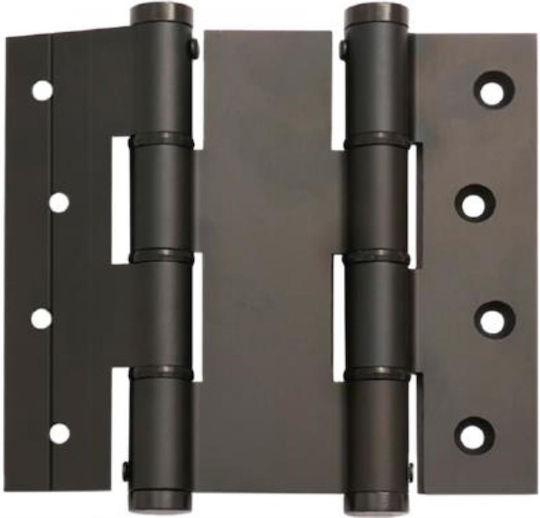 Justor Metallic Cabinet Hinge Ale Retour Μαύρο