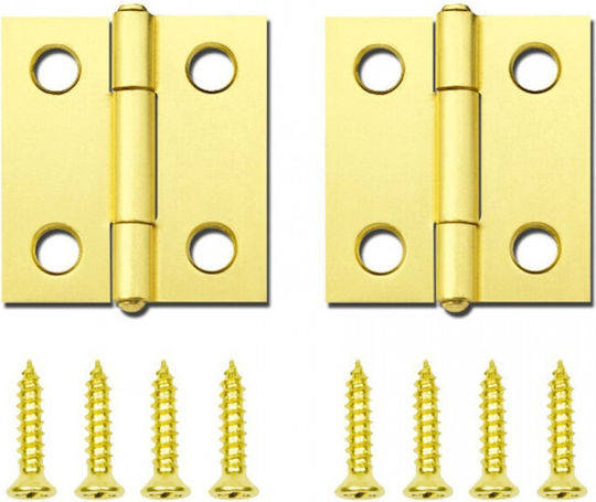 Martin Scharnier Möbel Metallisch Gold 2Stück 52003490931228