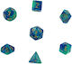Chessex Gemini Polyhedral 7-Die Set – Blue-Teal...