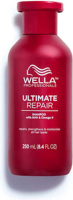 Wella Ultimate Repair Shampoos Reconstruction/Nourishment for Damaged Hair 250ml