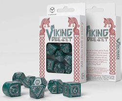 Q Workshop Viking Modern Dice Set Mjolnir Dice