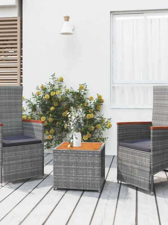 Living Room Set for Small Outdoor Spaces 3 Piec...