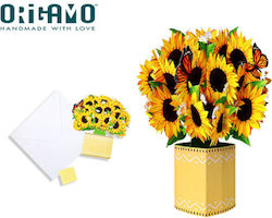 Greeting Card Easter 3D 27x26cm