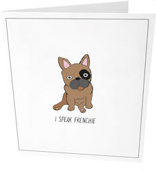 Greeting Card 14.5x9cm in White Color Greeting Card 14.5x9cm in White Color