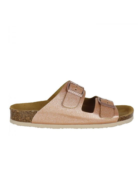 Plakton Women's Sandals Elefante Lame Rose