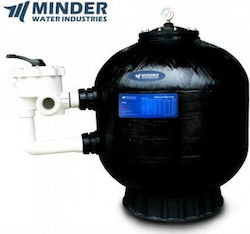 Pool Filters & Filtration Systems Sand Filter with Water Flow 23.4m³/h and Diameter 760cm.