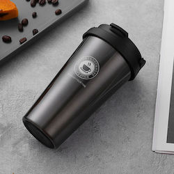 Factory Glass Thermos Stainless Steel 500ml Bla...